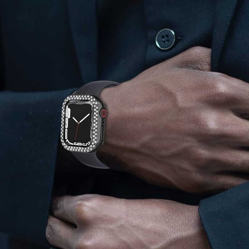 Apple Watch 7 45Mm - Kast Met Minikristallen