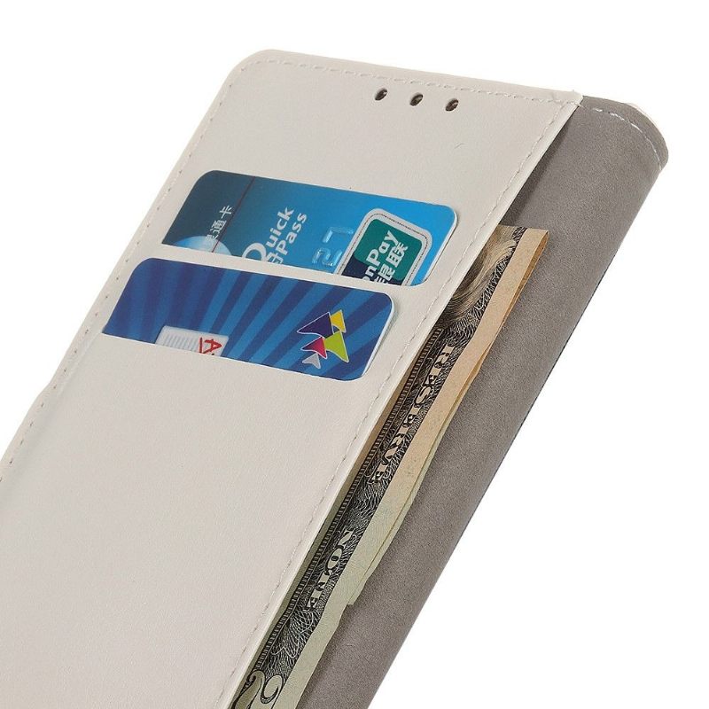 Flip Case voor Xiaomi Redmi Note 9T Zwarte Wolf