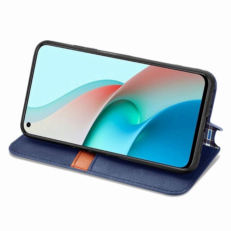Folio-hoesje voor Xiaomi Redmi Note 9T Kub Design-kaarthouder