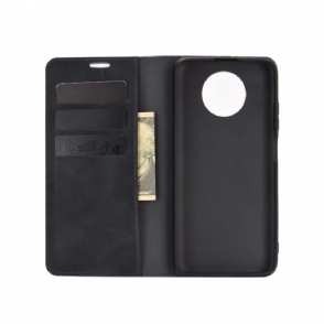 Folio-hoesje voor Xiaomi Redmi Note 9T Zakelijk Retro