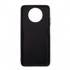 Hoesje voor Xiaomi Redmi Note 9T Anti-fall Koolstofvezelcoating