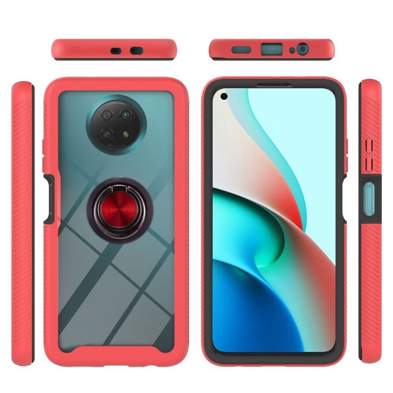 Hoesje voor Xiaomi Redmi Note 9T Anti-fall Urban-serie Met Ring