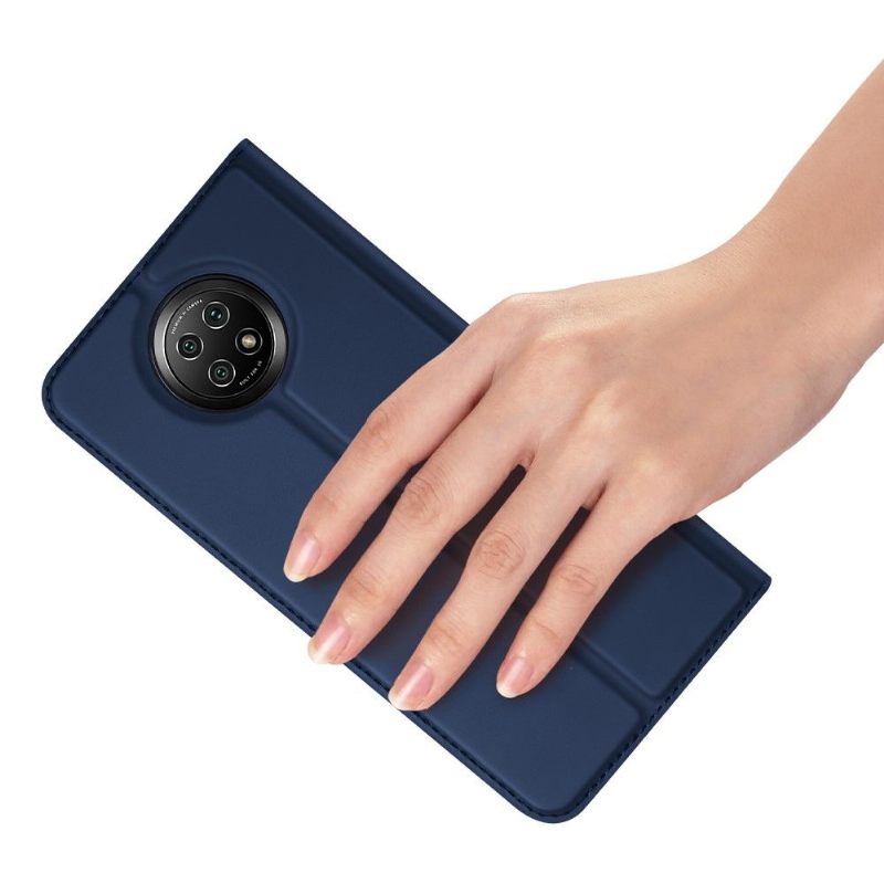 Leren Hoesje voor Xiaomi Redmi Note 9T Bescherming Zakelijk Satijneffect
