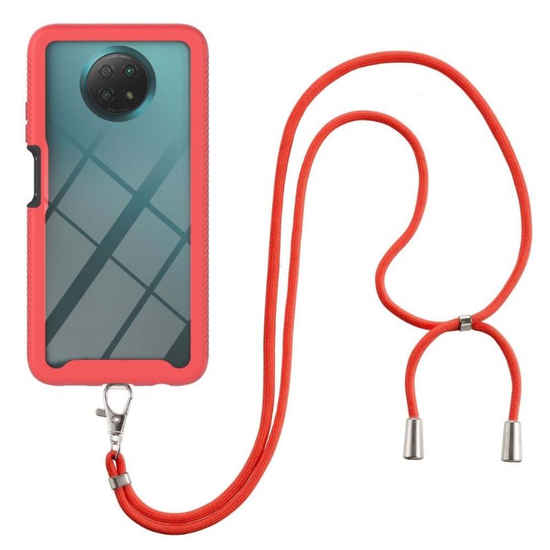 Telefoonhoesje voor Xiaomi Redmi Note 9T Bescherming Met Koord Stedelijke Serie