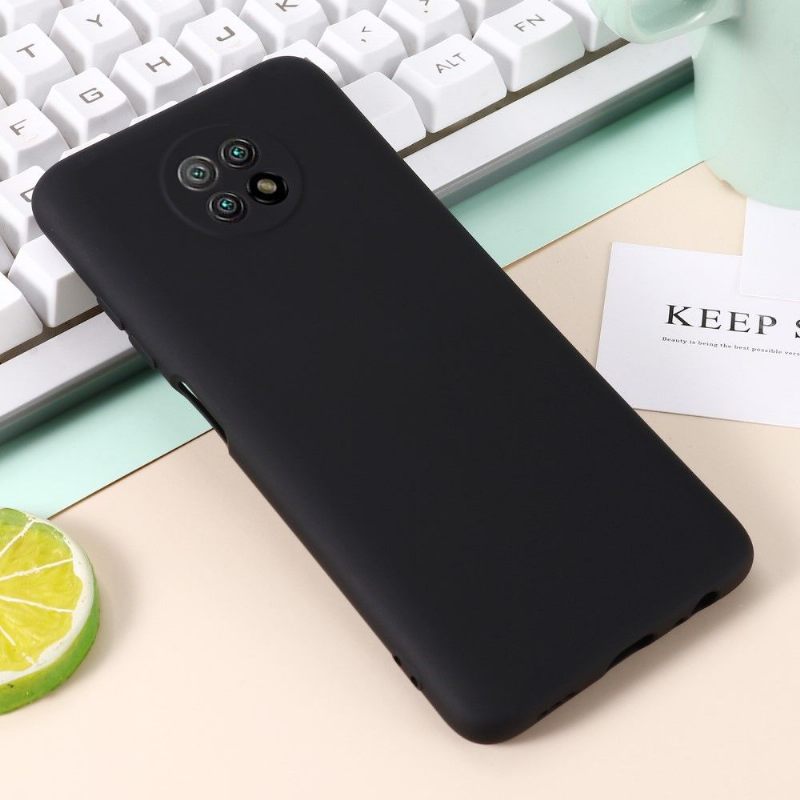 Telefoonhoesje voor Xiaomi Redmi Note 9T Puro Vloeibare Siliconen
