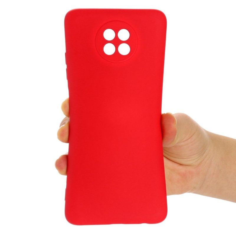 Telefoonhoesje voor Xiaomi Redmi Note 9T Puro Vloeibare Siliconen