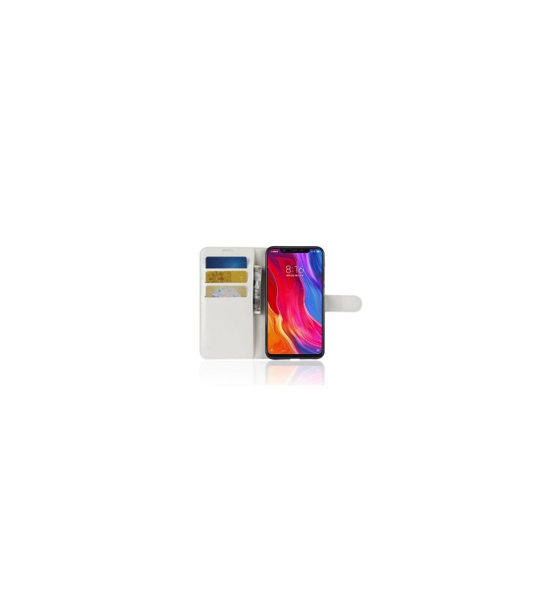 Folio-hoesje voor Xiaomi Mi 8 Stijl Lederen Kaarthouder