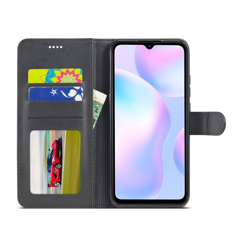 Flip Case voor Xiaomi Redmi 9A Ledereffect Lc.imeeke