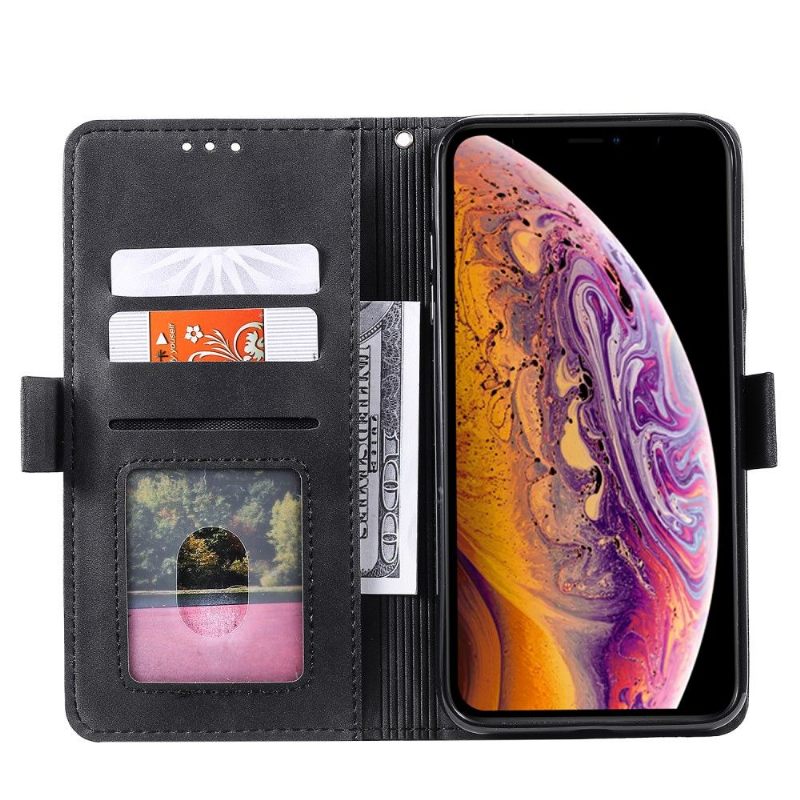 Flip Case voor Xiaomi Redmi 9A Met Ketting Vintage Kaarthouder