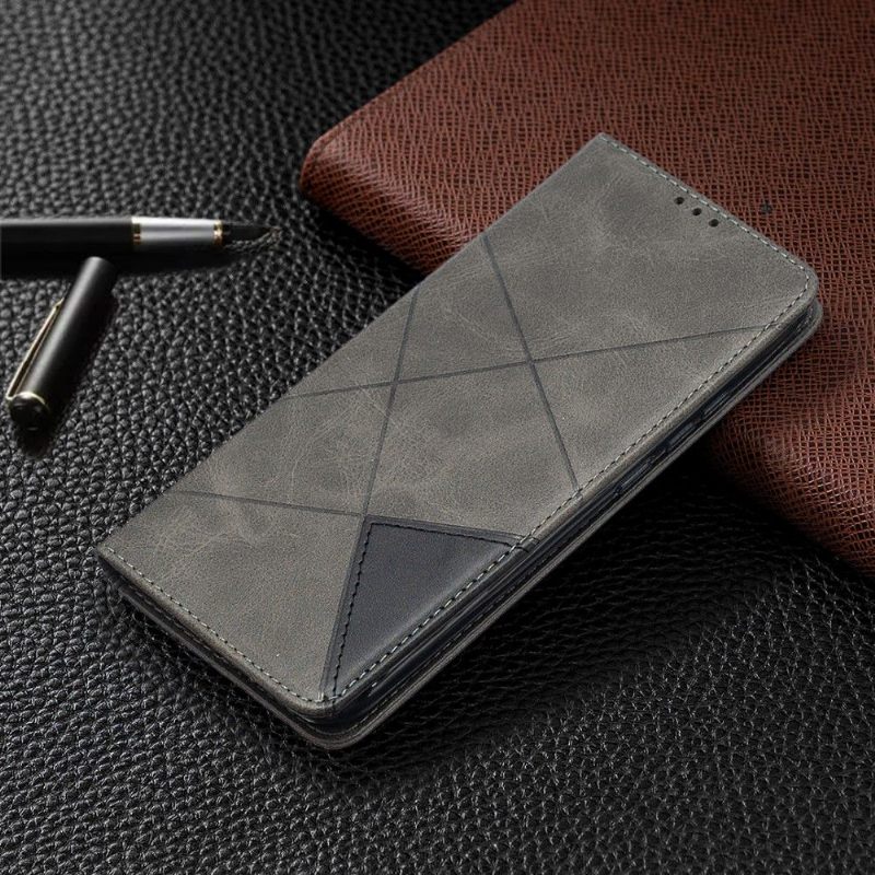 Folio-hoesje voor Xiaomi Redmi 9A Célinia Stijl Lederen Kaarthouder