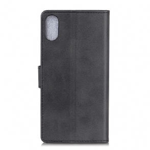 Folio-hoesje voor Xiaomi Redmi 9A Marius Mat Leereffect