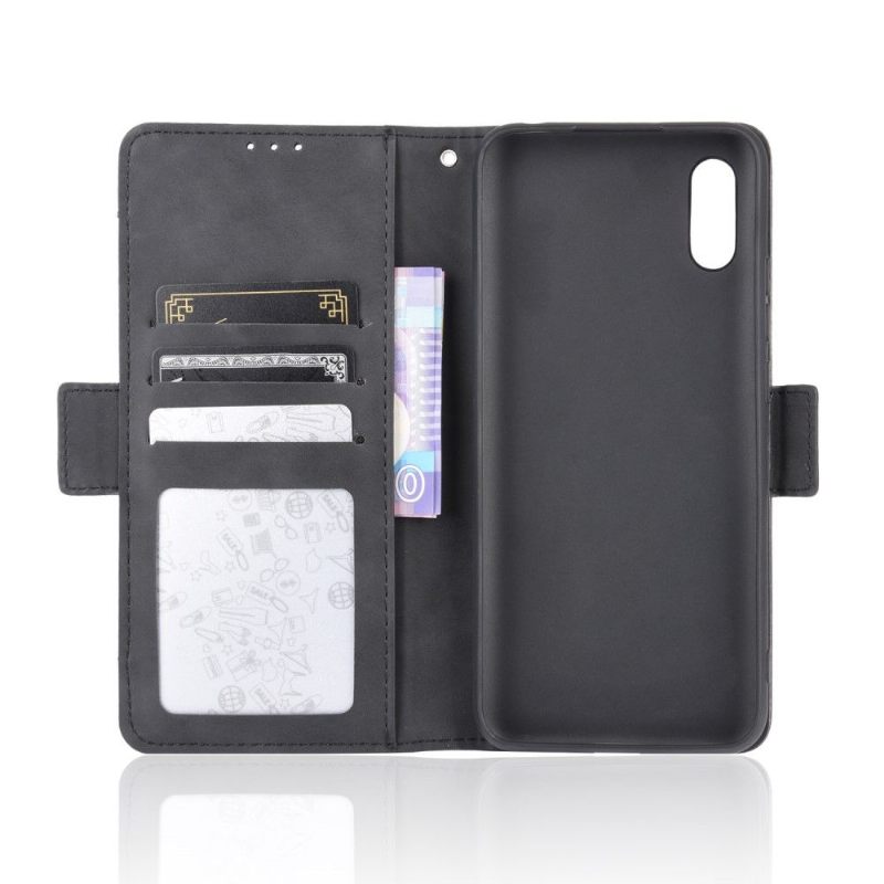 Folio-hoesje voor Xiaomi Redmi 9A Premium Met Kaarthouder
