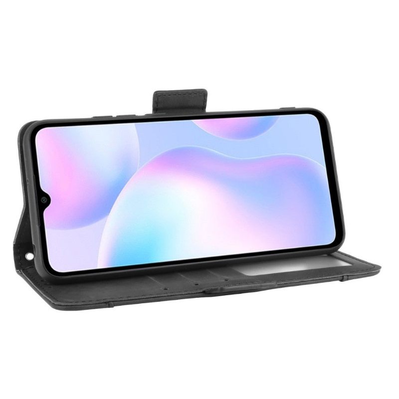 Folio-hoesje voor Xiaomi Redmi 9A Premium Met Kaarthouder