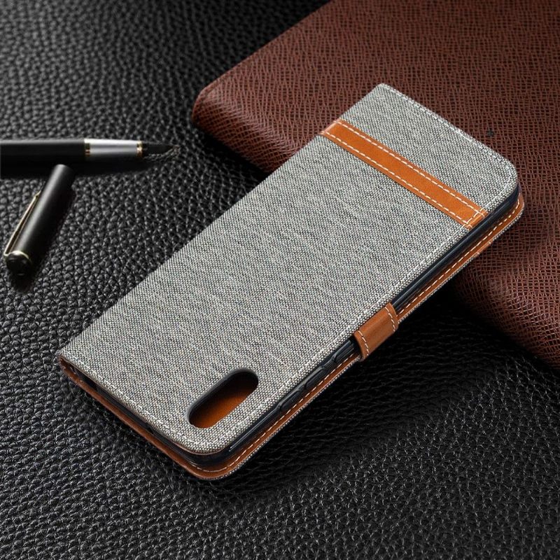 Folio-hoesje voor Xiaomi Redmi 9A Stoffen Bekleding
