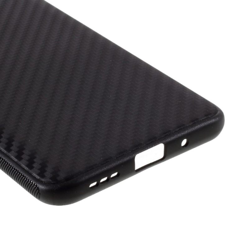 Hoesje voor Xiaomi Redmi 9A Anti-fall Koolstofvezel-look