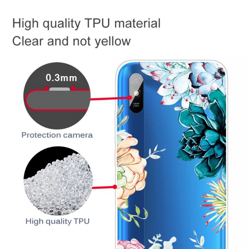 Hoesje voor Xiaomi Redmi 9A Bloemvariëteit
