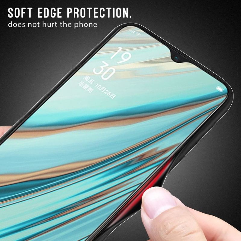 Hoesje voor Xiaomi Redmi 9A Carbon Glas Achterkant