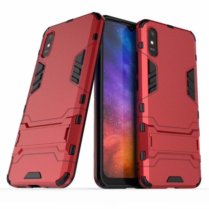 Hoesje voor Xiaomi Redmi 9A Cool Guard Schokbestendig Met Geïntegreerde Standaard