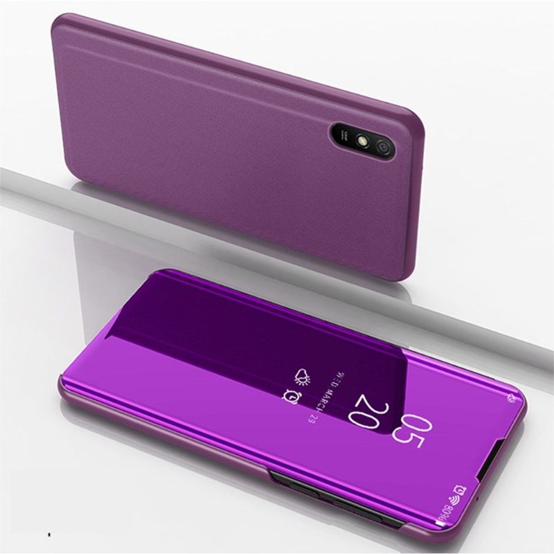 Hoesje voor Xiaomi Redmi 9A Folio-hoesje Spiegeleffect