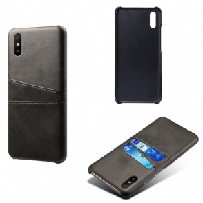 Hoesje voor Xiaomi Redmi 9A Kaarthouder Melodie