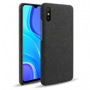 Hoesje voor Xiaomi Redmi 9A Stoffen Bekleding