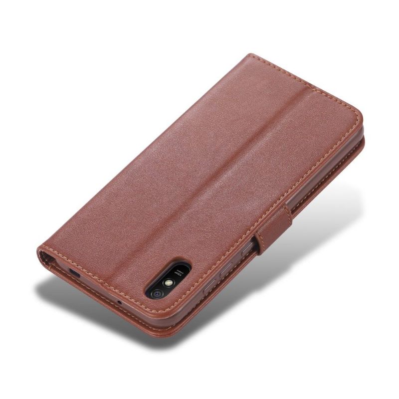 Leren Hoesje voor Xiaomi Redmi 9A Azns Retro Leder Effect