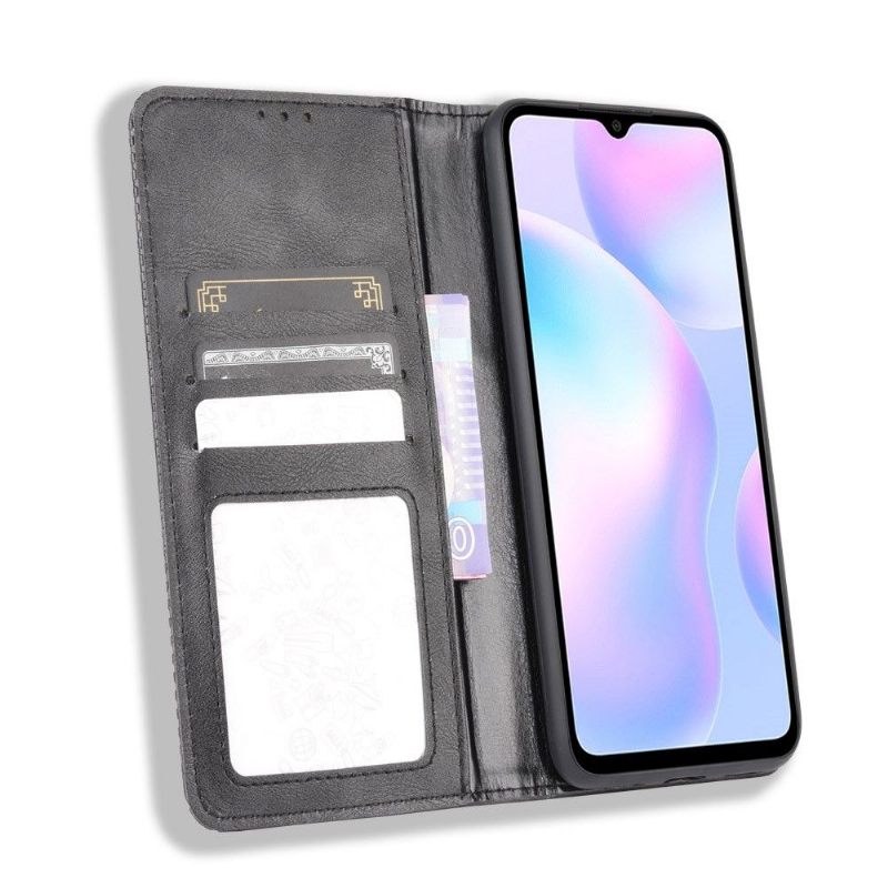 Leren Hoesje voor Xiaomi Redmi 9A Leer In Cirénius-stijl