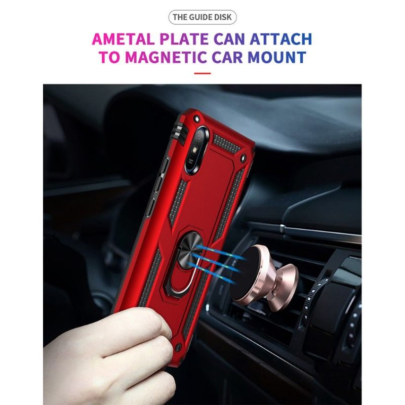 Telefoonhoesje voor Xiaomi Redmi 9A Ondersteuning Hybride Functie