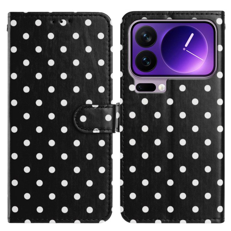 Bescherming Hoesje Xiaomi 17 Pro Polka Dots