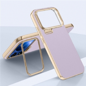 Cover Hoesje Xiaomi 17 Pro Telefoonhoesje Geïntegreerde Standaard En Metalen Frame