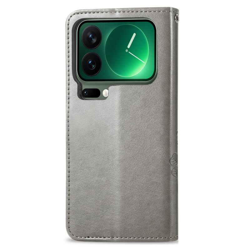 Folio-hoesje Xiaomi 17 Pro Klavertjes