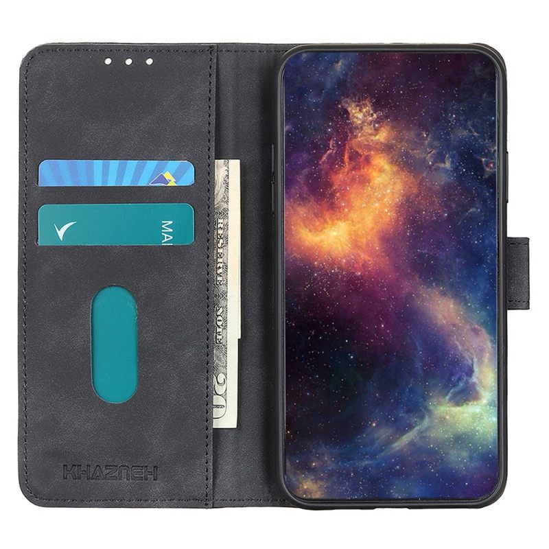 Folio-hoesje Xiaomi 17 Pro Retro Khazneh-textuur