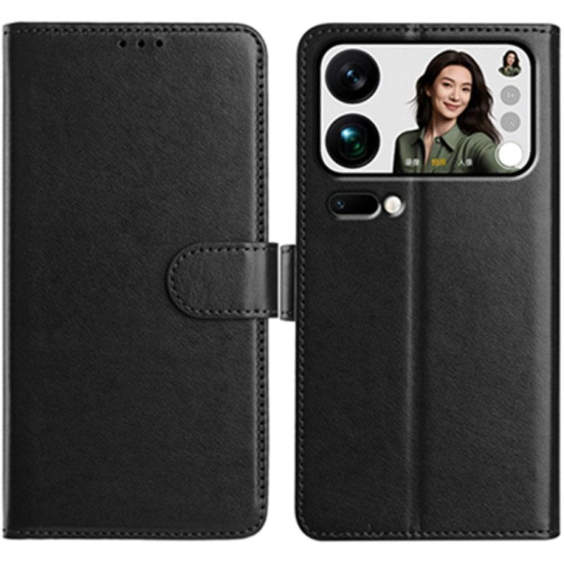 Folio-hoesje Xiaomi 17 Pro Telefoonhoesje Portemonnee Met 8 Kaartsleuven