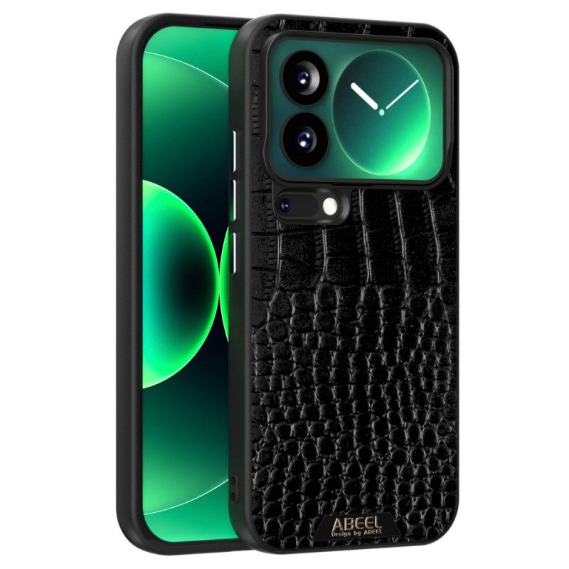 Hoesje Voor Xiaomi 17 Pro Magsafe Crocodile Effect