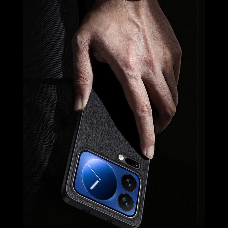 Hoesje Xiaomi 17 Pro Azns Houtnerf Bescherming Hoesje