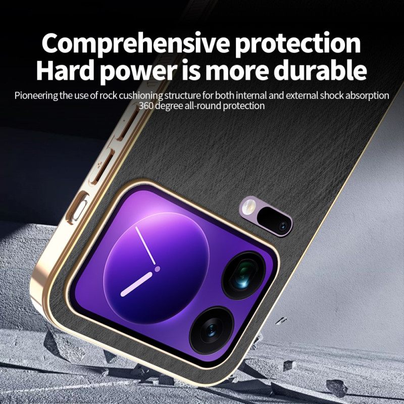 Hoesje Xiaomi 17 Pro Kadem Zijdetextuur Bescherming Hoesje