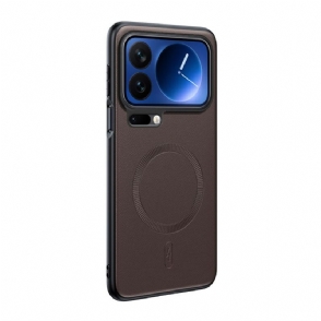 Hoesje Xiaomi 17 Pro Magnetische Kunstlederen Hoes