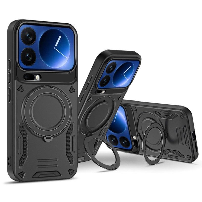 Hoesje Xiaomi 17 Pro Magnetische Sluiting Met Draaibare Standaard