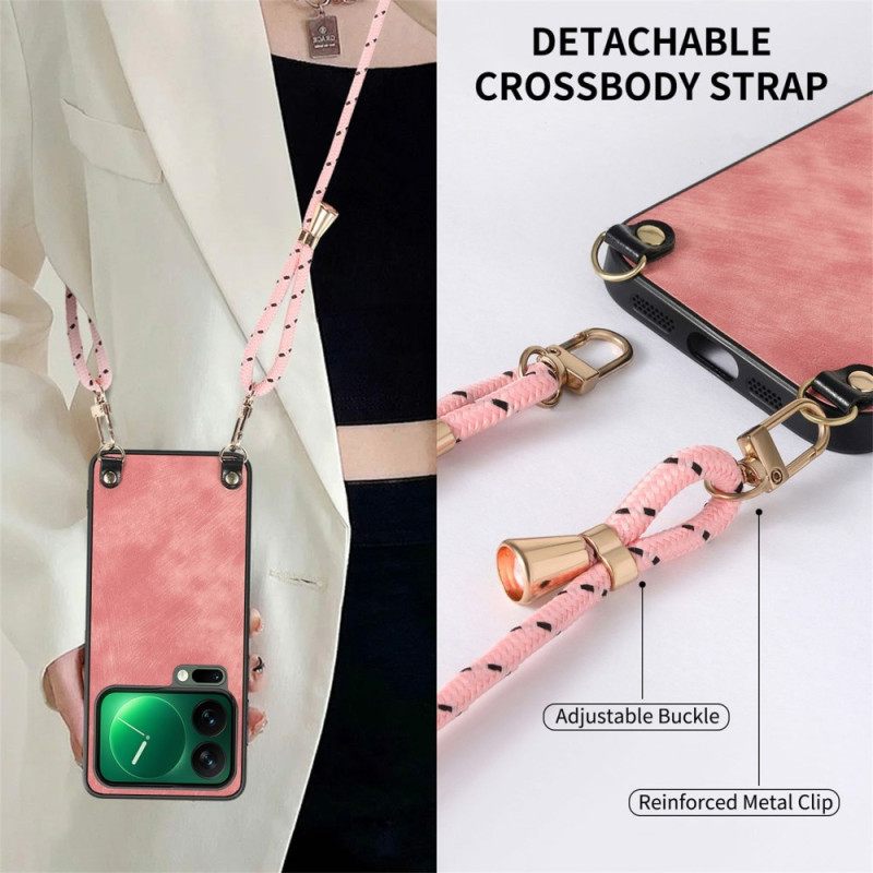 Hoesje Xiaomi 17 Pro Retro Kunstleer