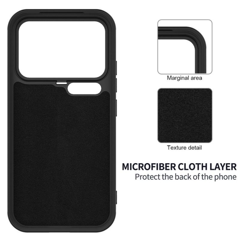 Hoesje Xiaomi 17 Pro Vloeibare Siliconen Met Koord Bescherming Hoesje