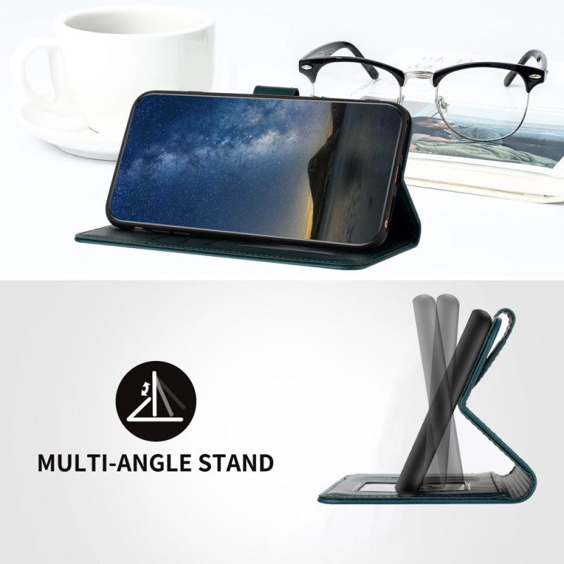 Leren Hoesje Voor Xiaomi 17 Pro Mandala Kant