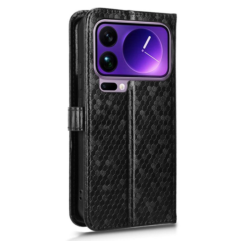 Leren Hoesje Xiaomi 17 Pro Glanzend