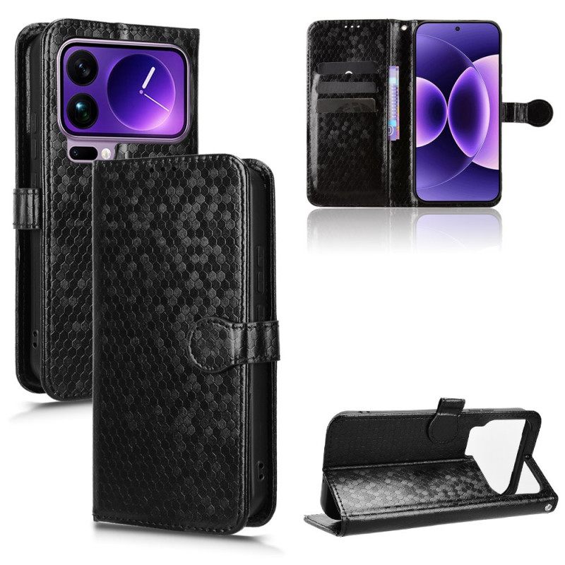 Leren Hoesje Xiaomi 17 Pro Glanzend