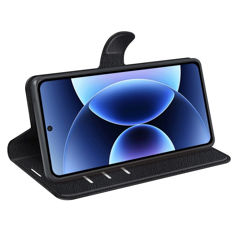 Leren Hoesje Xiaomi 17 Pro Lychee Kunstleer