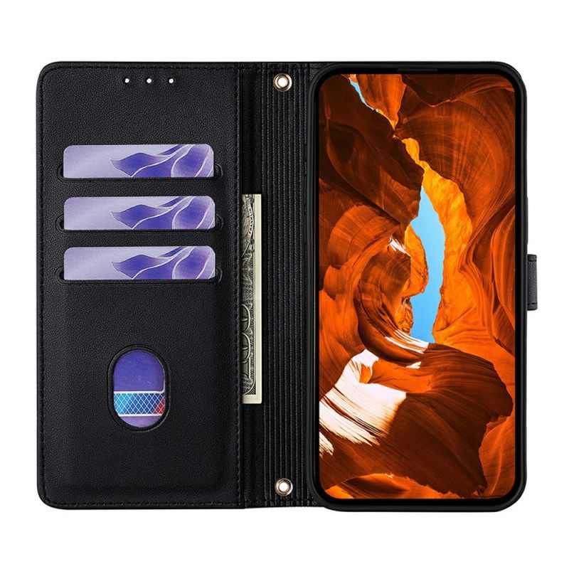 Leren Hoesje Xiaomi 17 Pro Metaal Gesp