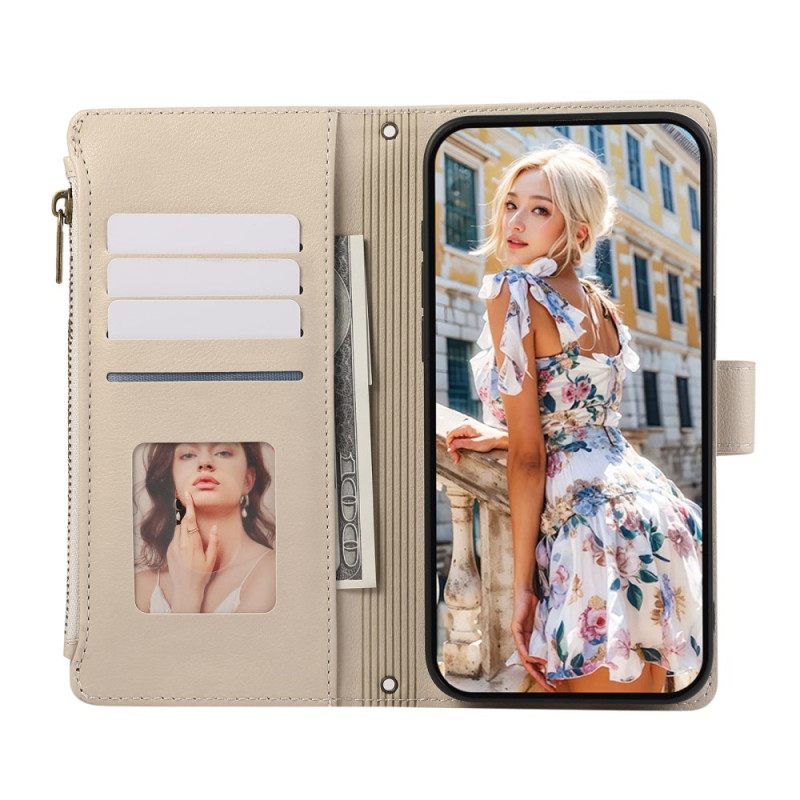 Leren Hoesje Xiaomi 17 Pro Portemonnee Met Riem