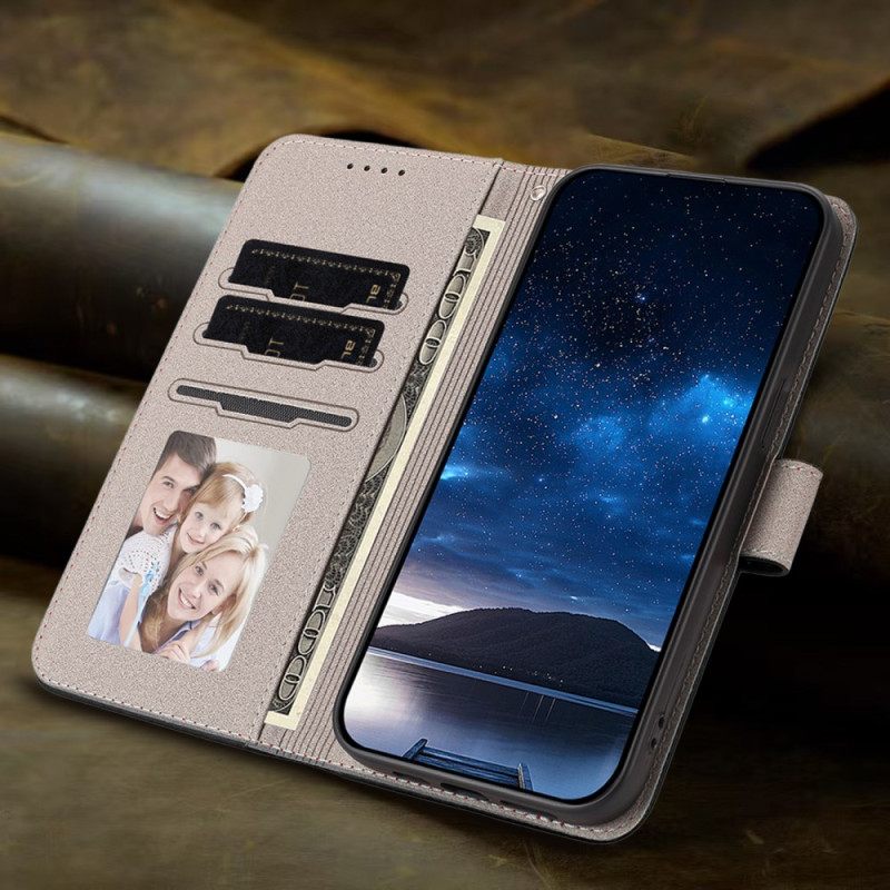 Leren Hoesje Xiaomi 17 Pro Verstelbare Standaard Bescherming Hoesje