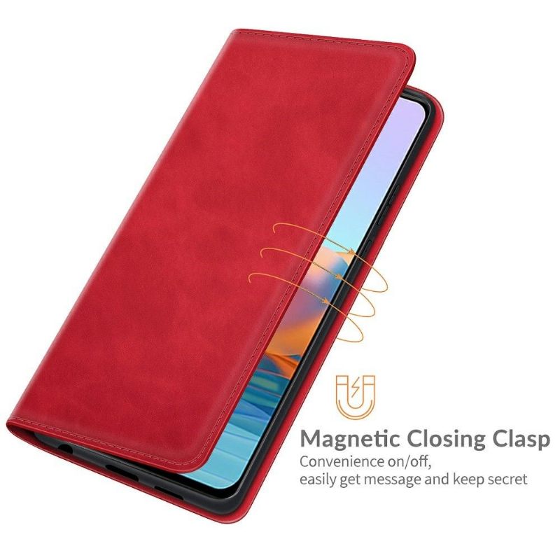 Case voor Xiaomi Redmi Note 10 Pro Kunstleer Stand Functie