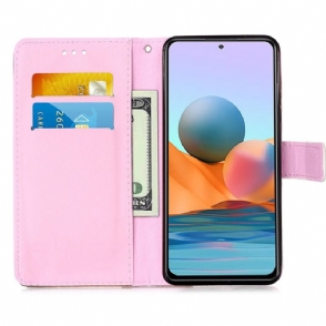 Folio-hoesje voor Xiaomi Redmi Note 10 Pro Dromende Panda