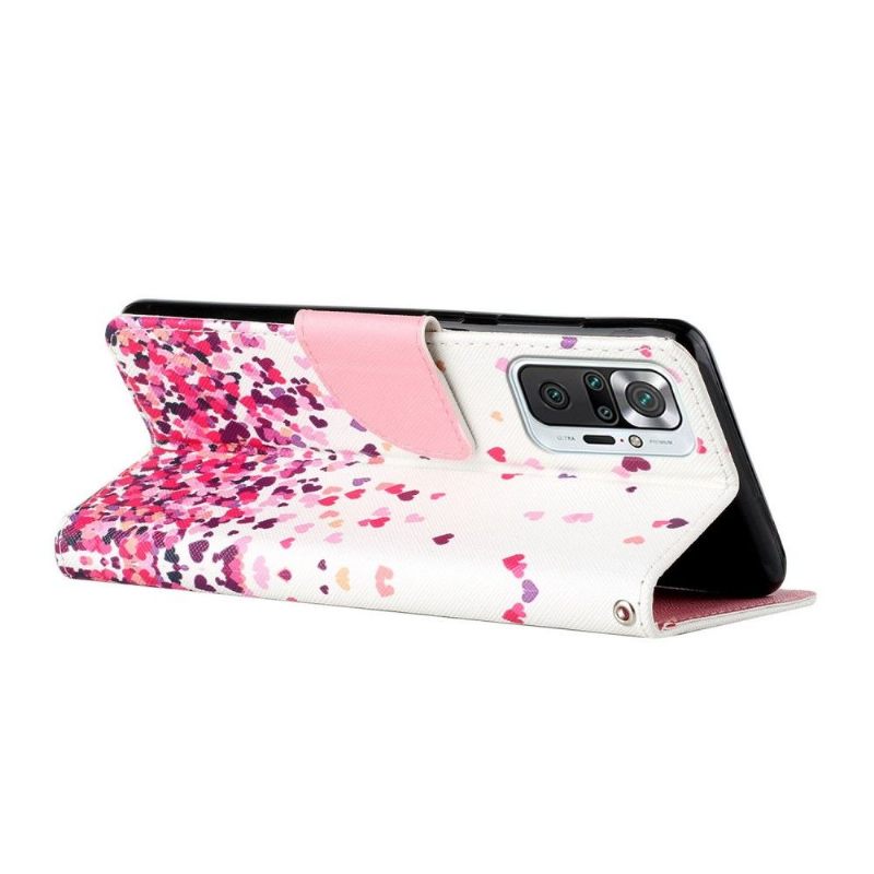Folio-hoesje voor Xiaomi Redmi Note 10 Pro Hartpatronen